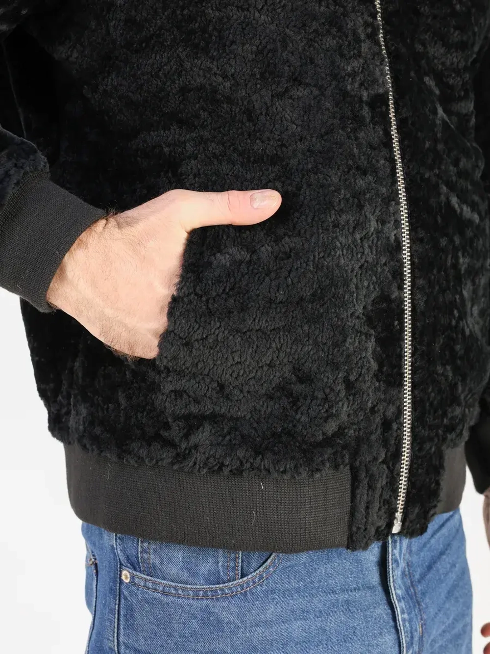 Дубленка натуральная куртка зимняя с капюшоном шуба