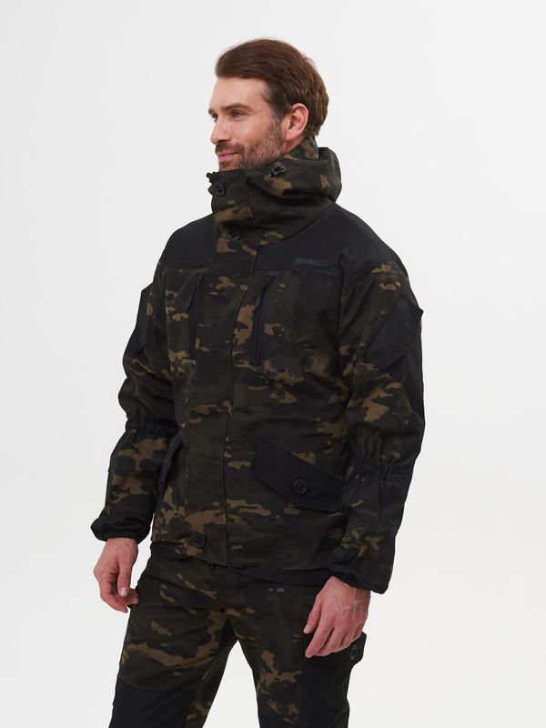 Костюм демисезонный Горка-5 Сombo ткань Смесовая Рип-Стоп/Cat's Eye цвет Мультикам City/Черный