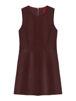 Платье JACQUELINE вишневого цвета