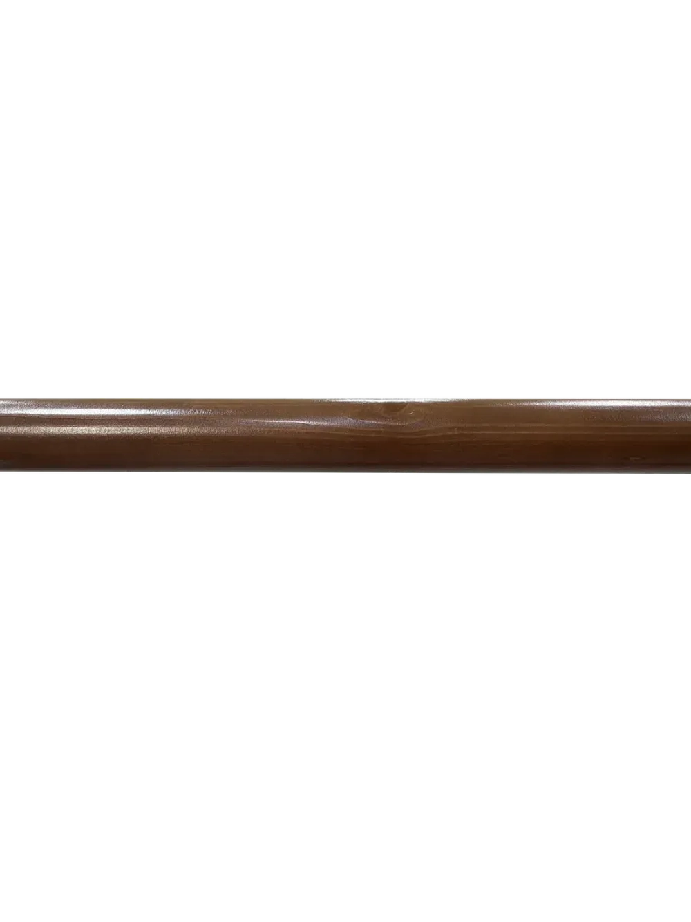 Поручень из массива сосны, длиной 1 м, с покрытием ОРЕХ