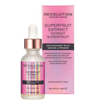 Revolution Superfruit Extract Antioxidant Serum & Primer Антиоксидантная сыворотка-праймер против сухости и агрессивного воздействия окружающей среды 30 мл