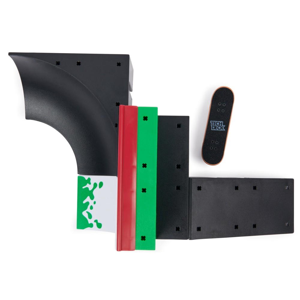 Tech Deck X-Connect - Набор стартовый Bowl Builder 2.0 + палец-скейтборд Zero 20145976