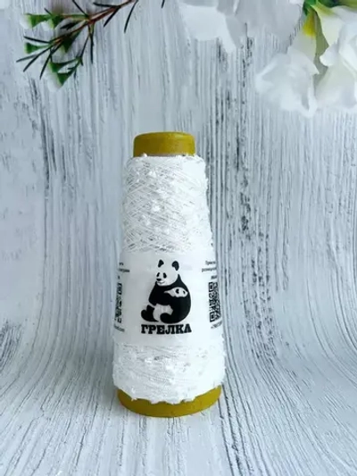 Пряжа для вязания травка пушистая реснички