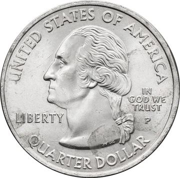 25 центов (1/4 доллара, квотер) 2004 США «Штат Айова» (P)