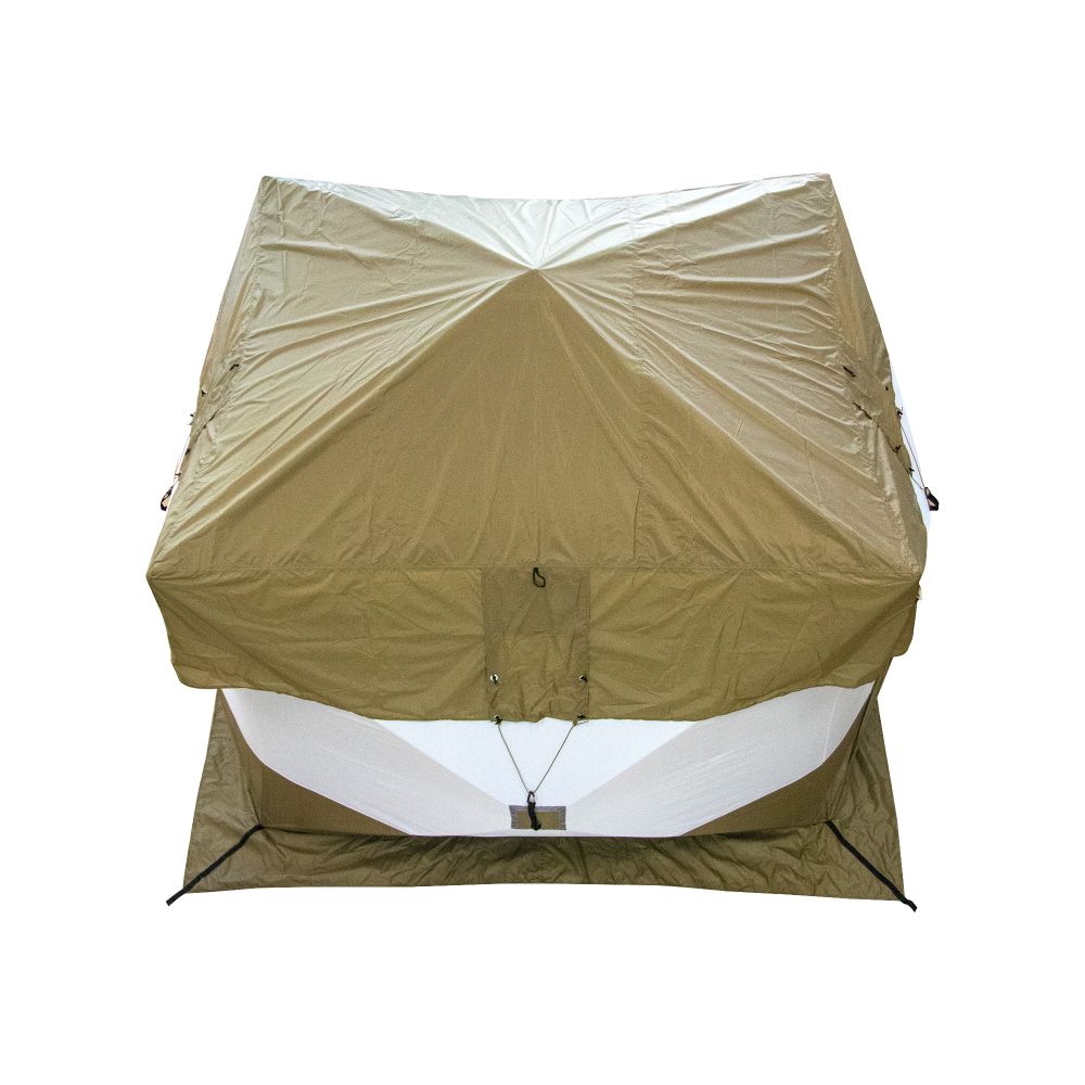 Накидка для зимней палатки PF-TW-20 СЛЕДОПЫТ &quot;Premium&quot;, 2,4х2,4 м, цв. олива/5/