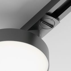 Трековый однофазный светодиодный светильник Maytoni Unity Zon TR043-1-12W3K-B