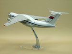 Модель самолета Ил-76ТД (М1:100, Аэрофлот СССР-76795)