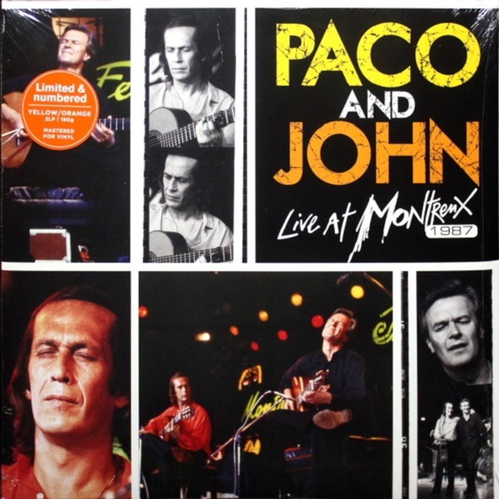 Paco De Lucia & John McLaughlin / Live At Montreux 1987 (Coloured Vinyl)(2LP)