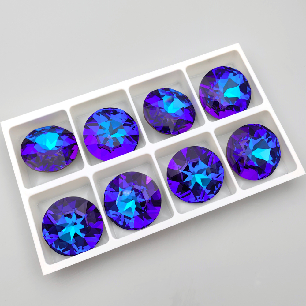 Swarovski 1201 Round FS, Crystal Heliotrope F