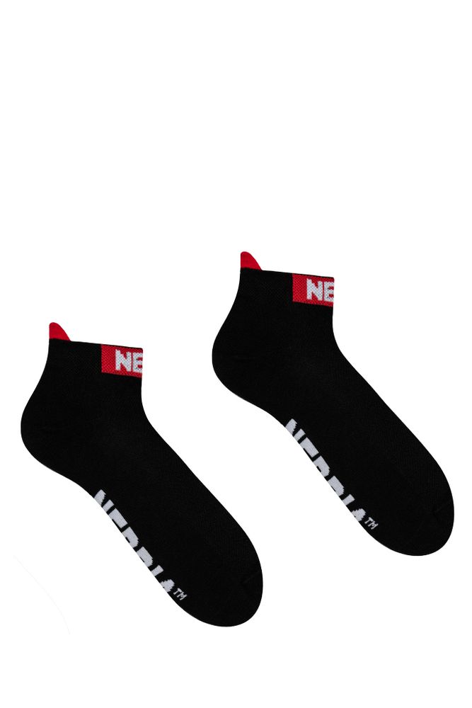 Короткие спортивные носки Nebbia &quot;Smash it&quot; ankle lenght socks black 102