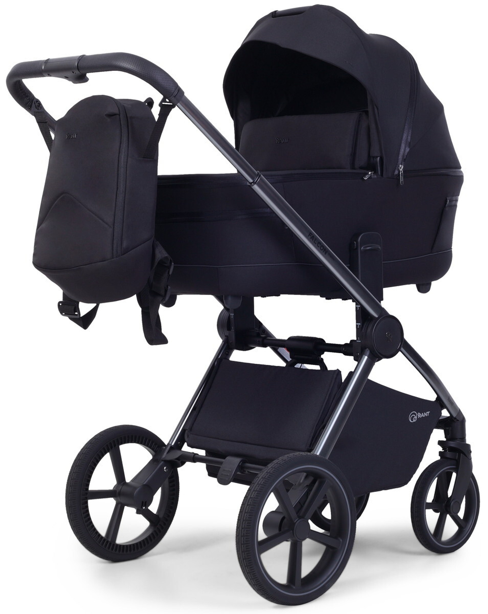 Детская коляска Rant Falcon Soft Therm 2 в 1 Black