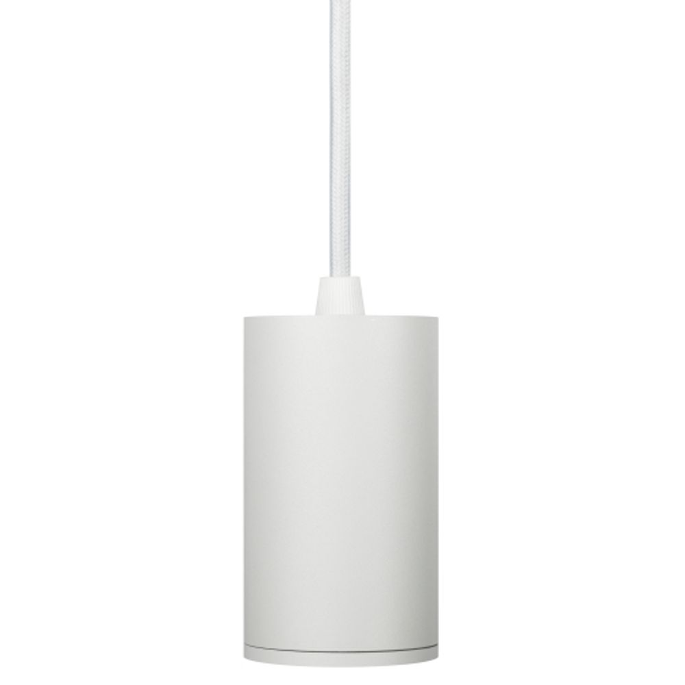 Трековый светильник однофазный ЭРА TR45-GU10 WH подвесной под лампу GU10 белый | Однофазные светильники под лампу