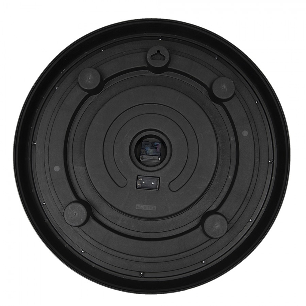 Часы "Бруталист" Ø 76x8 см / 3xAA пластик,мдф,металл