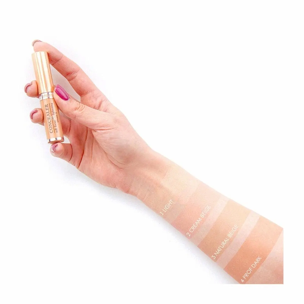 LuxVisage Консилер для лица и век SOFT FOCUS AND LIGHTENING 2 тон (Cream Beige) 5,5 мл
