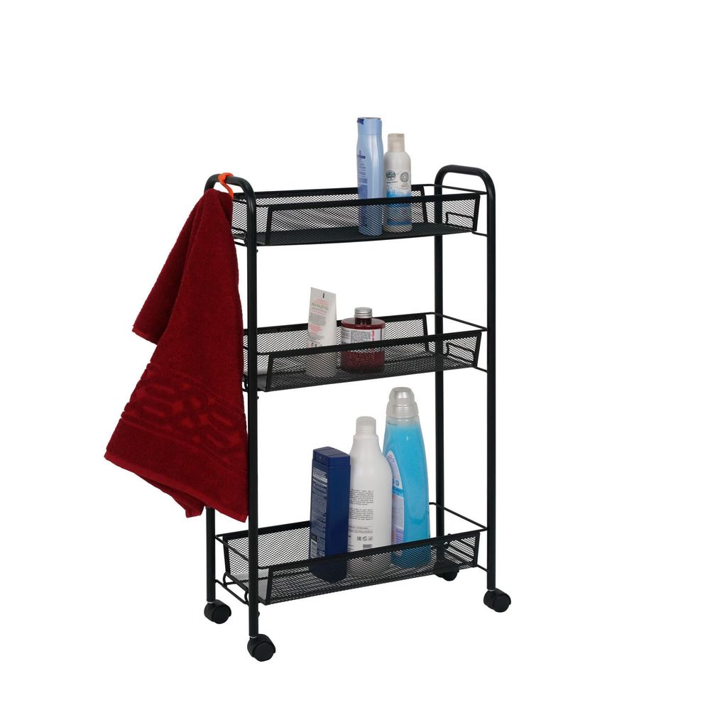 Этажерка "Ладья 1К" (Черный)