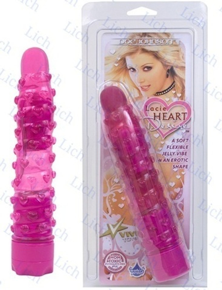 Розовый вибратор LACIE DESIRE