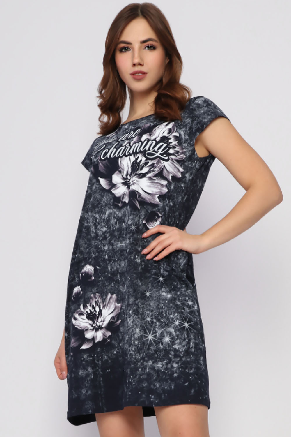 Платье "ДЮЙМОВОЧКА" модель П 057 кулирка