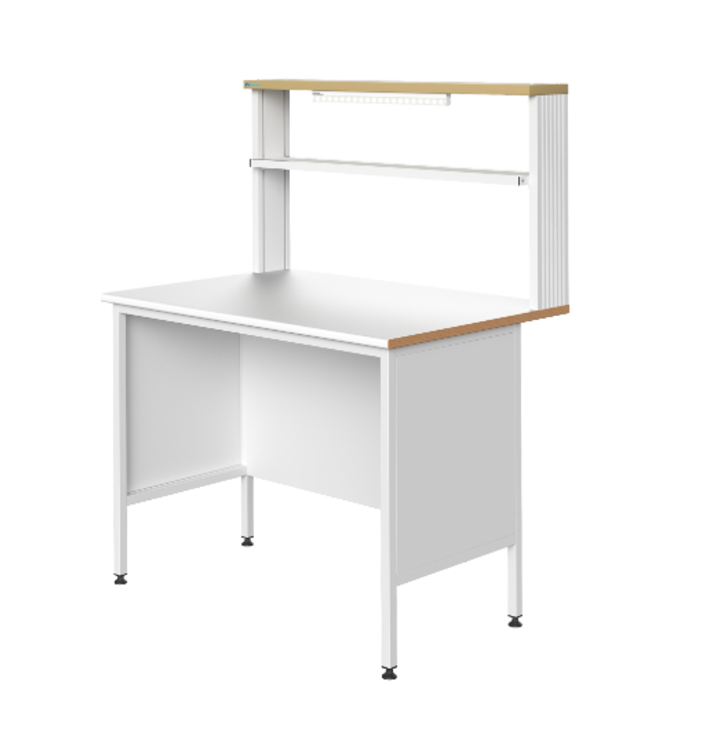 Стол пристенный физический ПФЛ с рабочей поверхностью из ламината