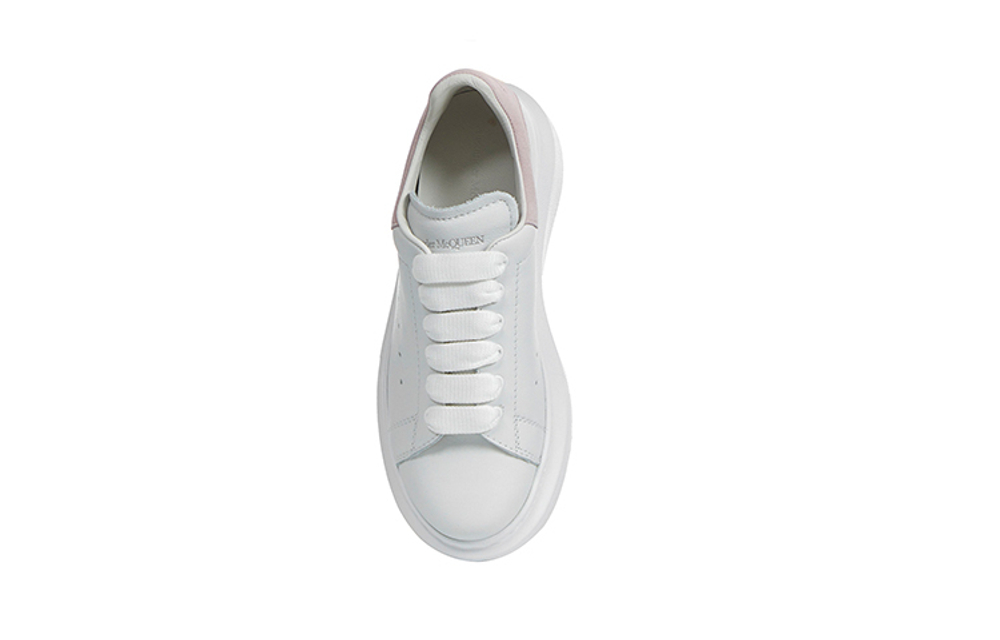 Middle-aged children Alexander McQueen Alexander McQueen casual low-cut children's sneakers white