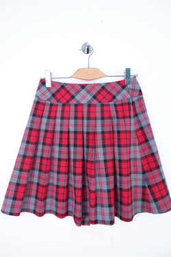 Юбка в модную клетку, визуально на 44/46 размер