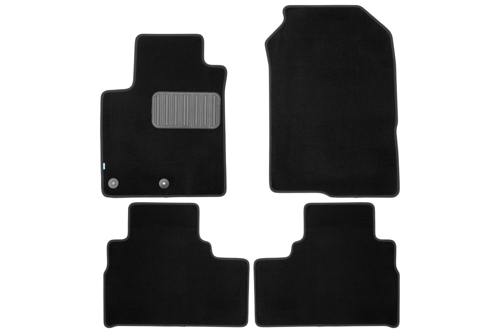 Коврики в салон для JETOUR T2 4WD 2023-, 4шт. (текстиль) KLEVER0312700622110KH