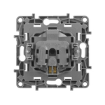 Розетка с заземлением со шторками 16А 250В антрацит ETIKA Legrand