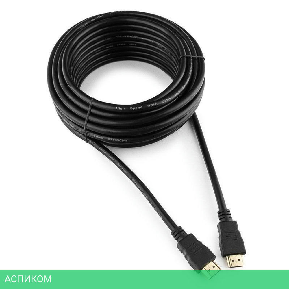 Кабель Cablexpert HDMI CC-HDMI4-10M 10м, v2.0, 19M/19M черный