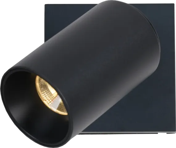 Donel R98 светильник поворотный 6Вт.24°, 390Лм.1800-3000K (DIM TO WARM) черный , 36VDC, серия DA98