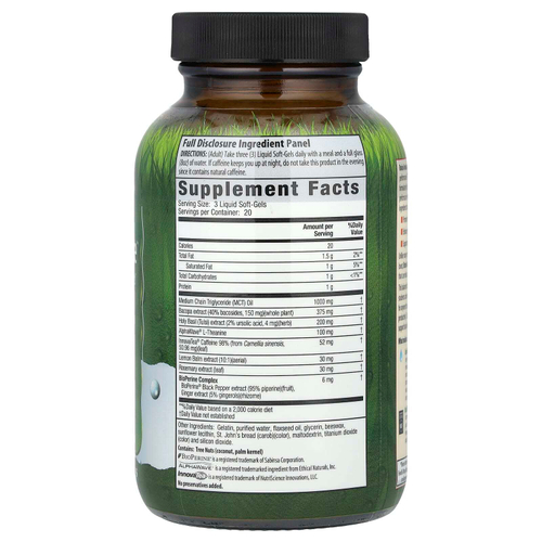 Irwin Naturals, Brain Awake®, 60 мягких таблеток