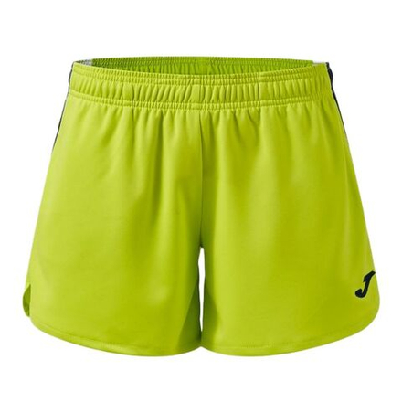 Женские теннисные шорты Joma Terra - lime/dark navy