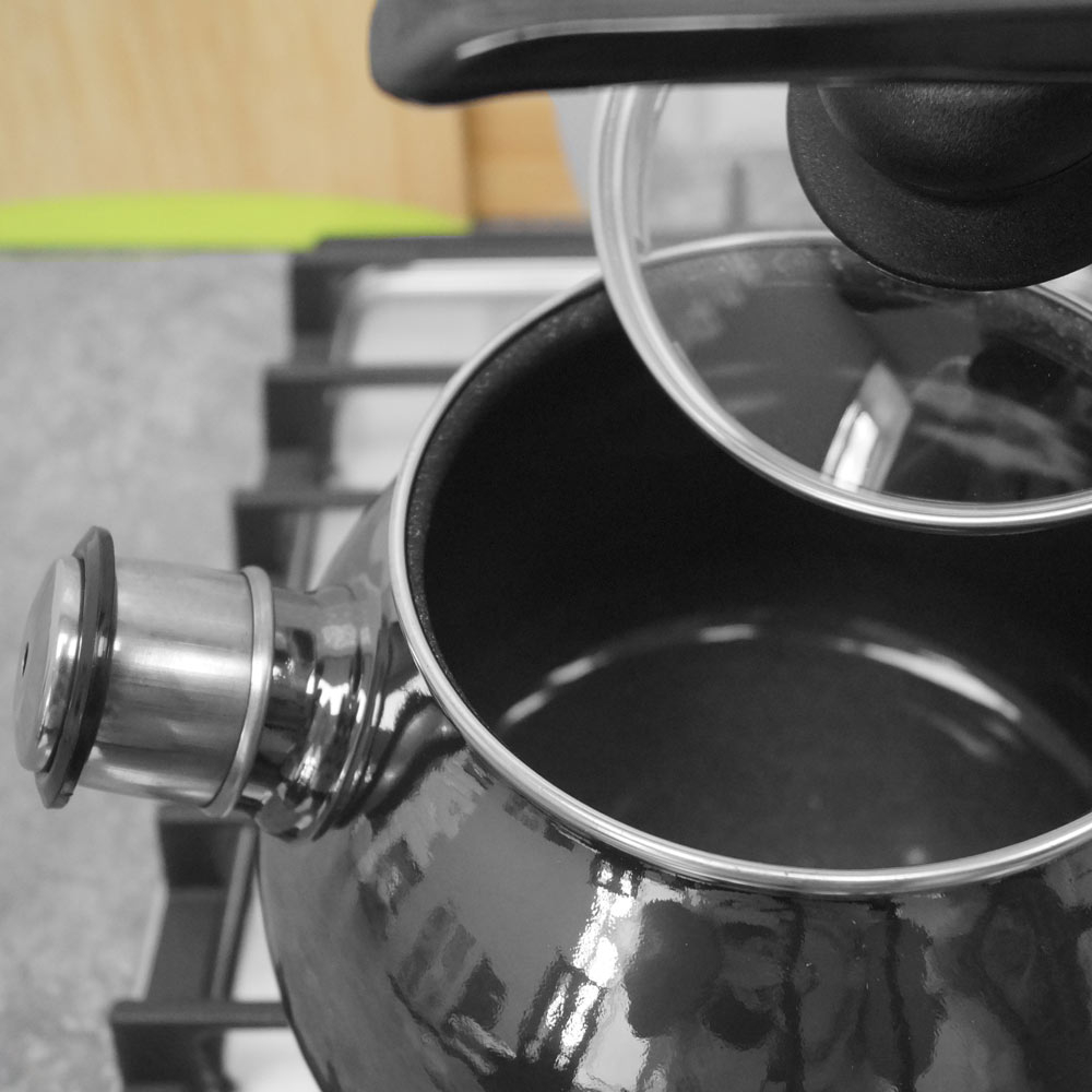 Чайник 3л со свистком "Bon Appetit" (мокрый асфальт)