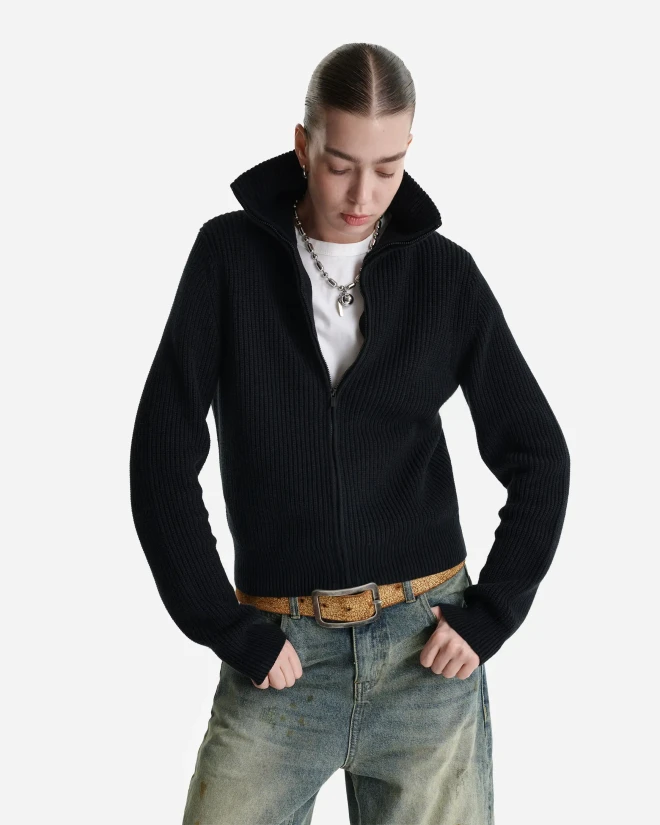 Кардиган на молнии