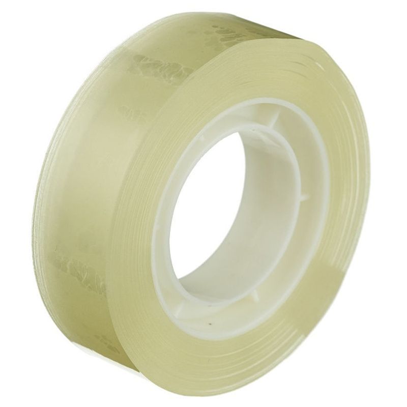 Скотч канцелярский SCOTCH TAPE 16 мм*20 м прозрачный 10 рул/уп 600 рул/кор