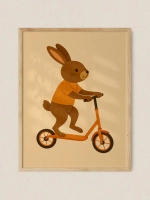 Постер 30х40 см в детскую мальчика Ретро