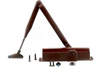 Доводчик DORMA TS Compakt EN 2/3/4 до 120 кг,коричневый