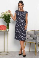 Платье Габриэль (синее/бантики) П13954-10М LT Collection