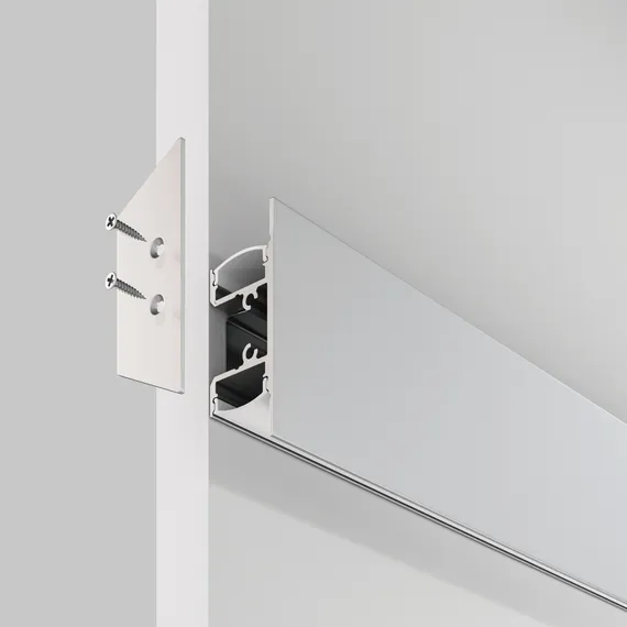Алюминиевый профиль накладной 18x48 (Серебро, 2 м), ALM-1848-S-2M Led Strip alm-1848-s-2m