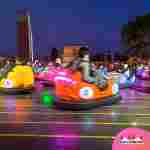 Электрическая бамперная машинка «Юпитер» с пультом управления для детей и взрослых