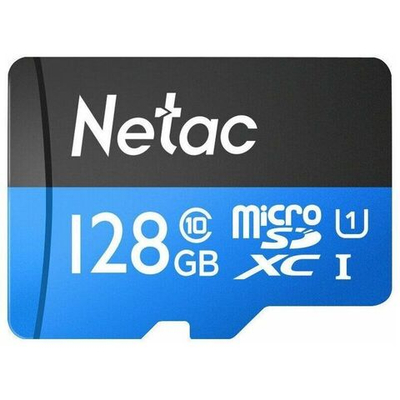 Карта памяти Netac P500 Standard MicroSDXC 128GB NT02P500STN-128G-S U1/C10 up to 80MB/s