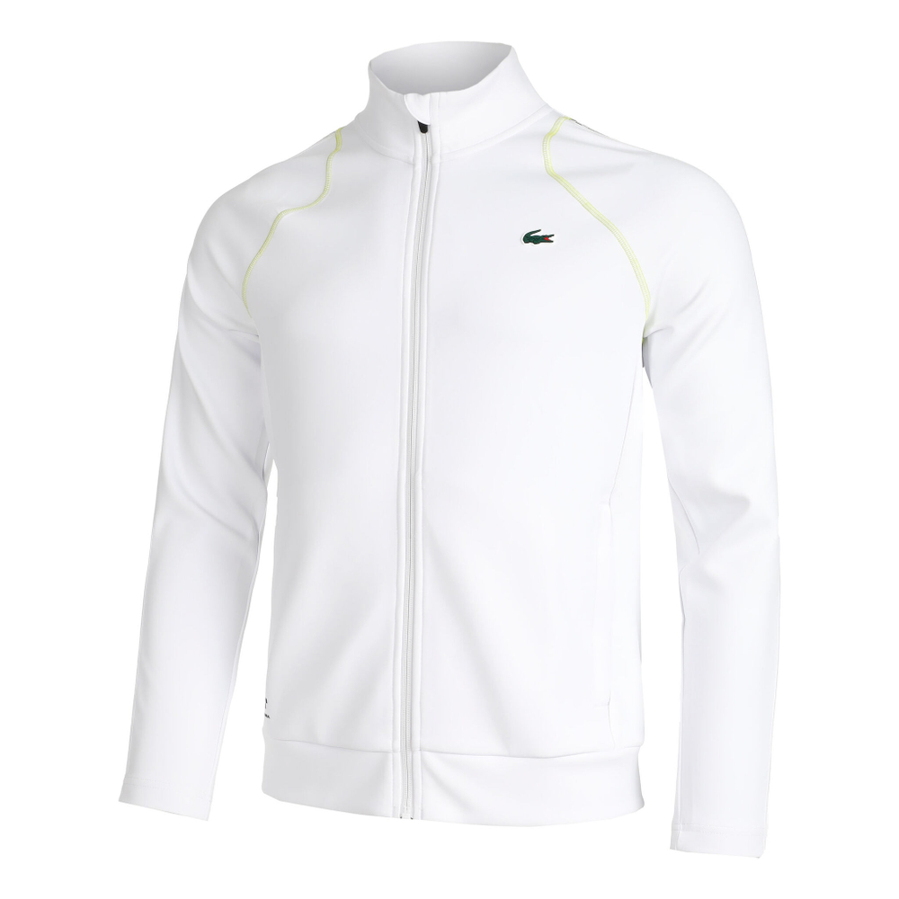 Мужская кофта теннисная Lacoste Sweatshirt Men - White, Yellow