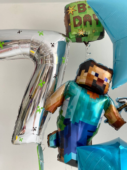 Воздушные шары Майнкрафт №3662