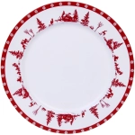 Поднос пластиковый 33см «Зимняя фантазия»