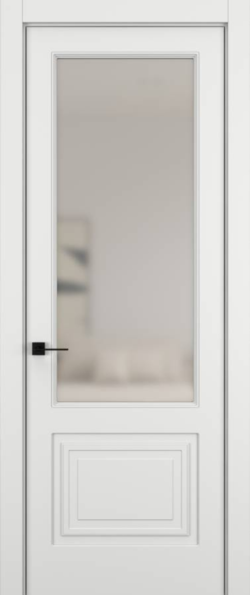 Дверь 02V ELEGANT Матовый Лунный