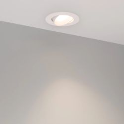 Светильник MS-ATOLL-BUILT-TURN-R94-10W Day4000 (WH, 60 deg, 230V) (Arlight, IP54 Металл, 5 лет) 044600