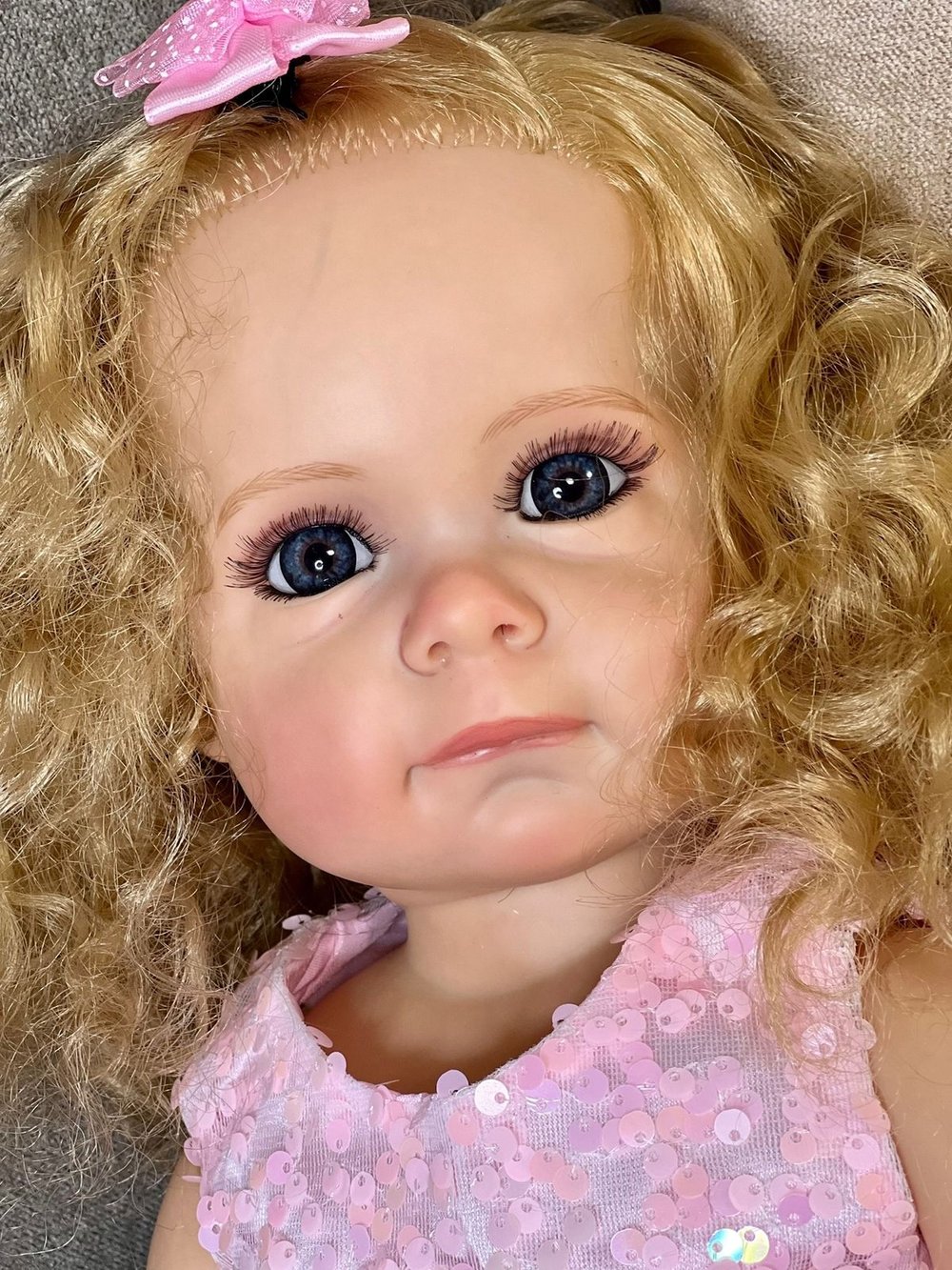 Кукла Реборн виниловая 55см в пакете (FA-029)