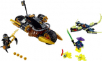 LEGO Ninjago: Бластер-байк Коула 70733 — Blaster Bike — Лего Ниндзяго