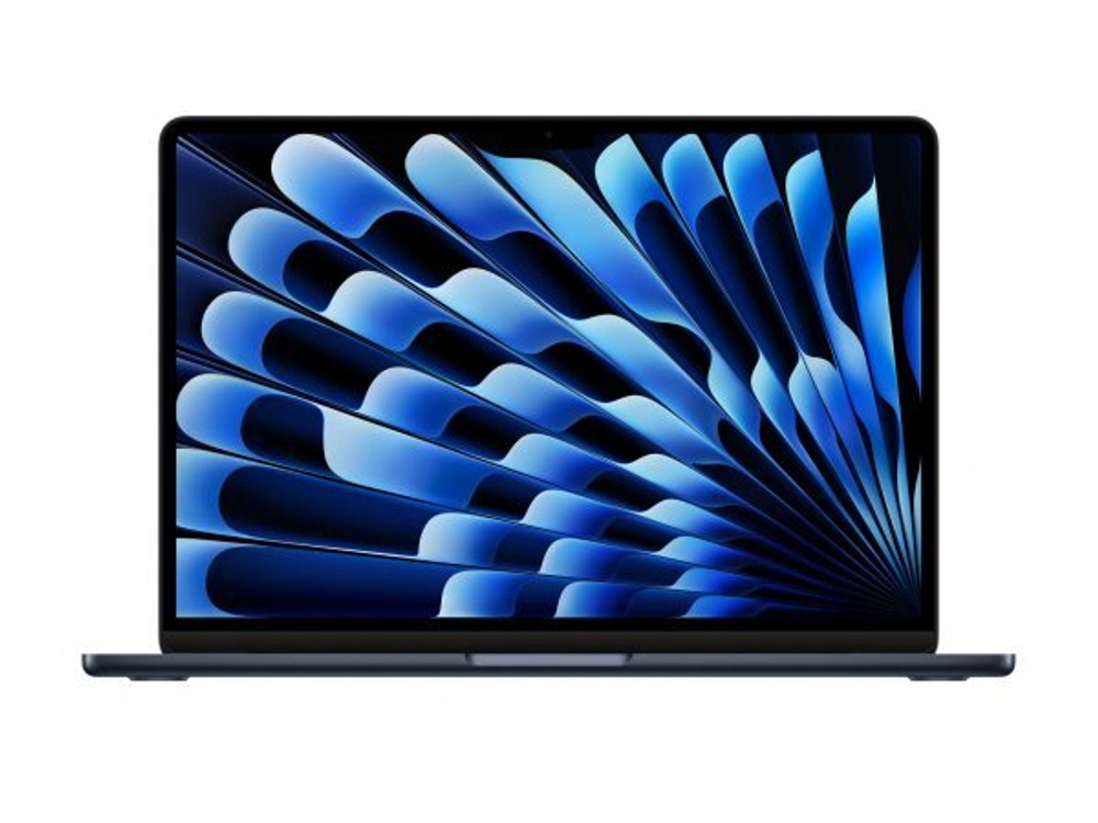 13.6 Ноутбук Apple MacBook Air 13 2024 (2560x1600, Apple M3, RAM 16 ГБ, SSD 512 ГБ, Apple graphics 10-core), Midnight (MXCV3)
