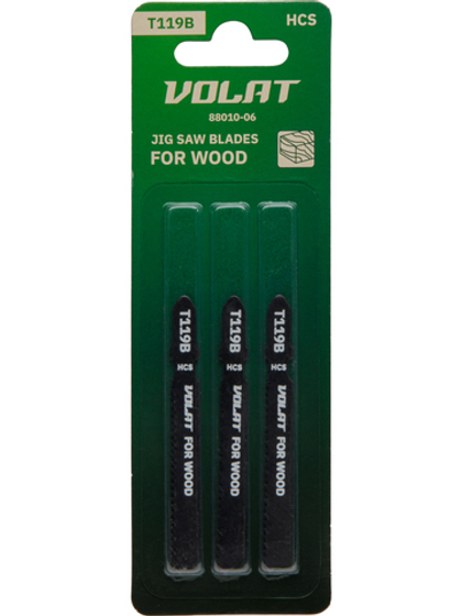 Пилка лобз. по дереву T119B (3 шт.) ВОЛАТ