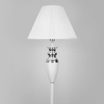 Торшер с абажуром 009 белый