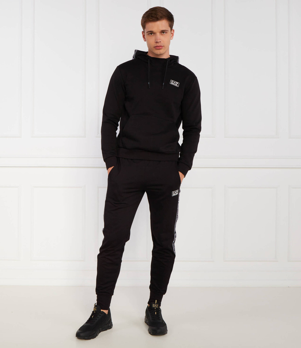 Худи EA7 - черный(6RPM15 PJ07Z)